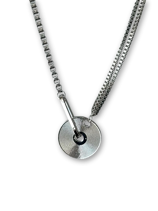 Vinyl Record Necklace | Y2K Vintage Charm (Limited Edition)