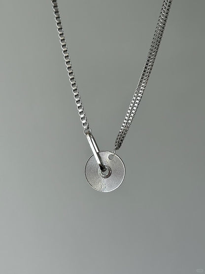 Vinyl Record Necklace | Y2K Vintage Charm (Limited Edition)