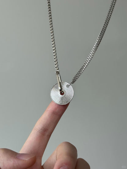 Vinyl Record Necklace | Y2K Vintage Charm (Limited Edition)