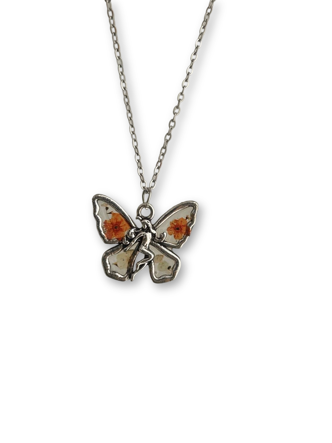Sphenoid Girl Necklace | Vintage Butterfly Soul & Poetic Design (Limited Edition)
