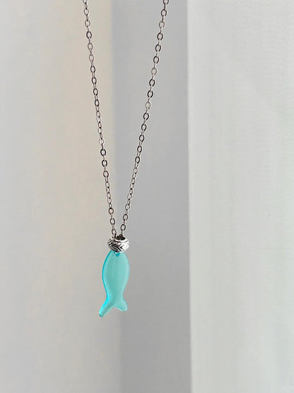 Little Fish Necklace | Poetic Elegance & Dreamy Design (Limited Edition)