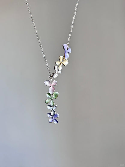 Endless Summer Iris Necklace | Sylvia’s Poetic Impression Pendant (Limited Edition)