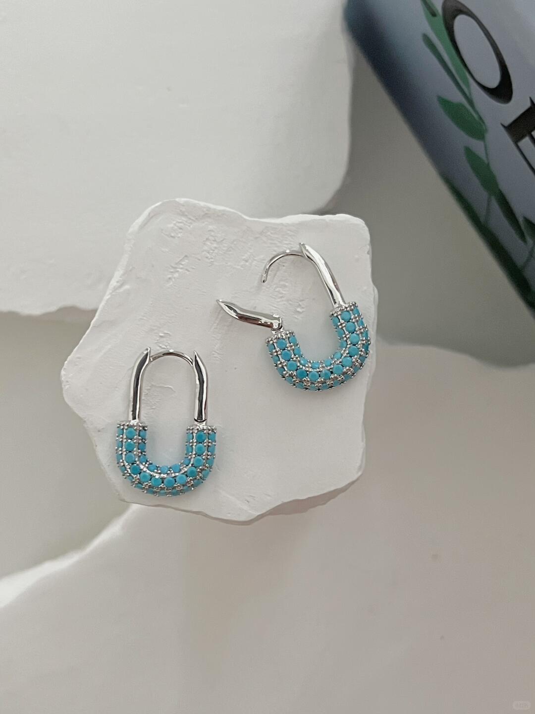 Y2Bling Turquoise Sea Earrings | Turquoise Sea (Limited Edition)