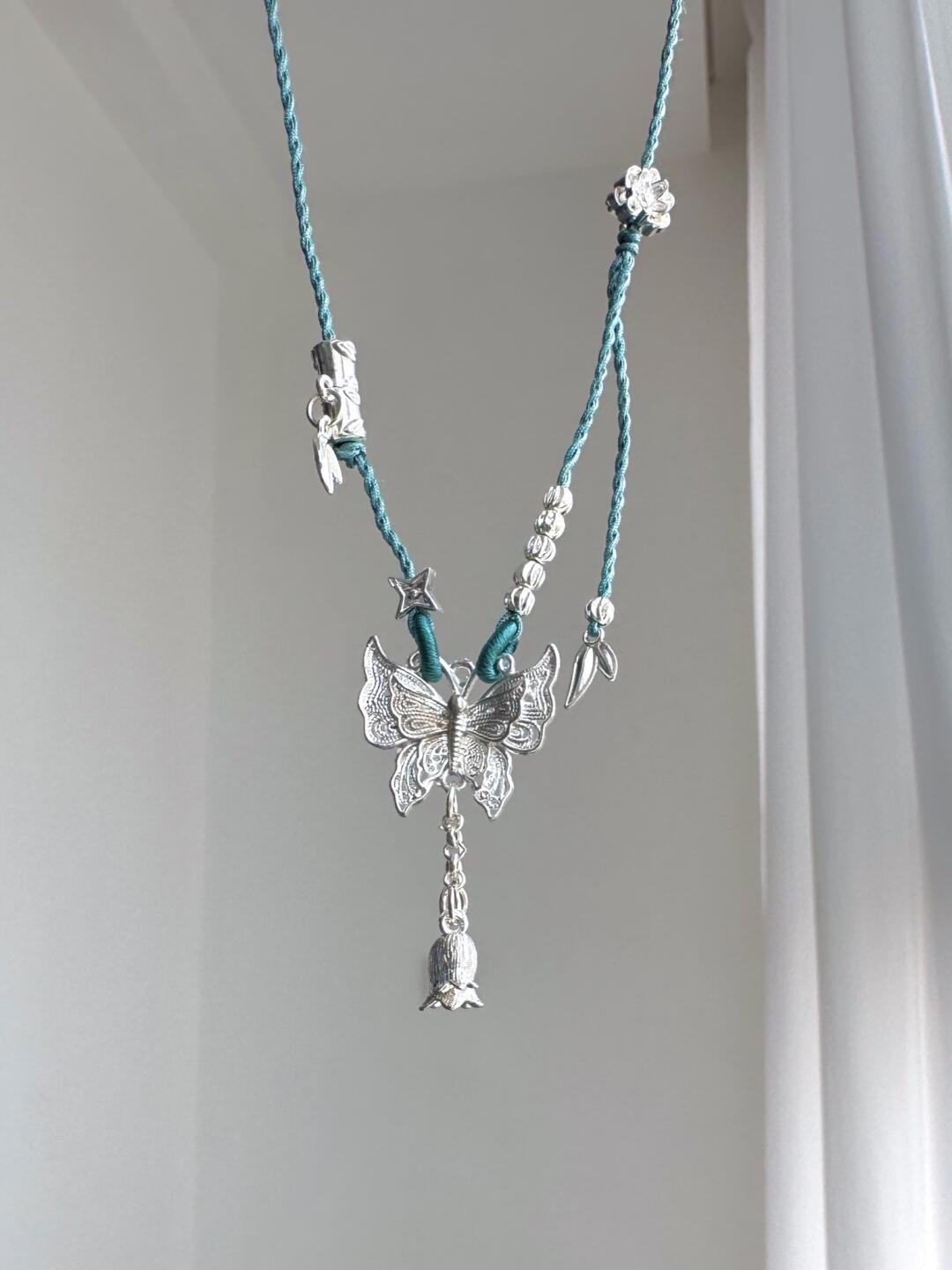 Spring Mist Necklace | Butterfly Elegance & Poetic Design (Limited Edition)