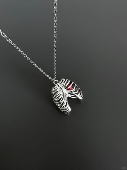 Warm Heart Necklace | Gothic Elegance & Soulful Design (Limited Edition)