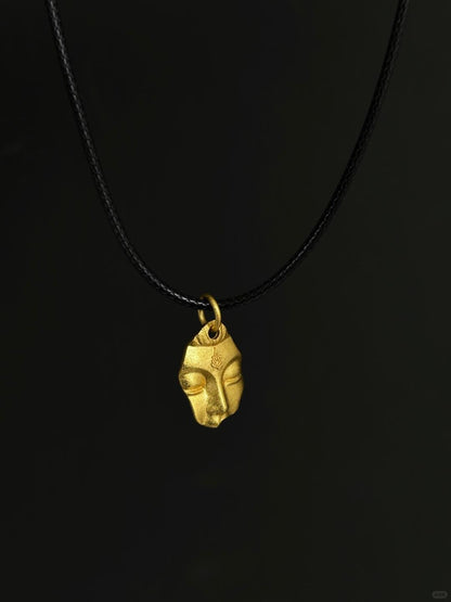 Koan Verse | Illusion & Silence Guanyin Necklace (Y2K Limited)