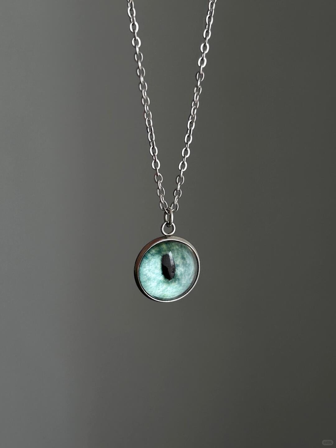 Sinful Eye | Jealousy’s Third Eye Pendant Necklace (Y2K Limited)