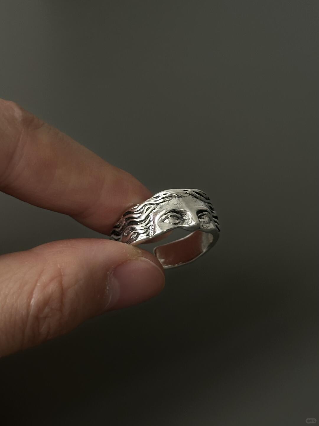 Through the Mirror Haze | Vintage Y2K Illusion Ring (Only 1 Made)