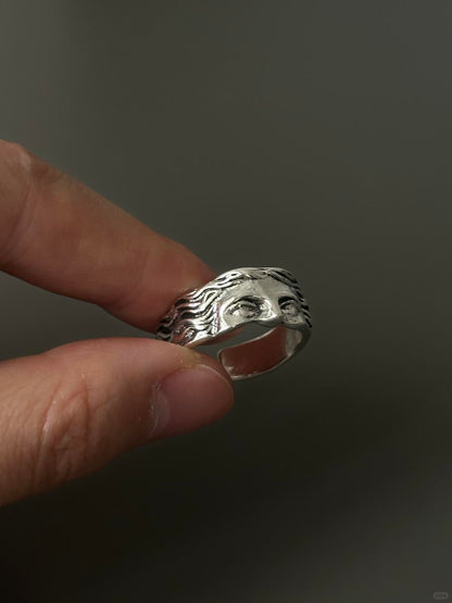 Through the Mirror Haze | Vintage Y2K Illusion Ring (Only 1 Made)