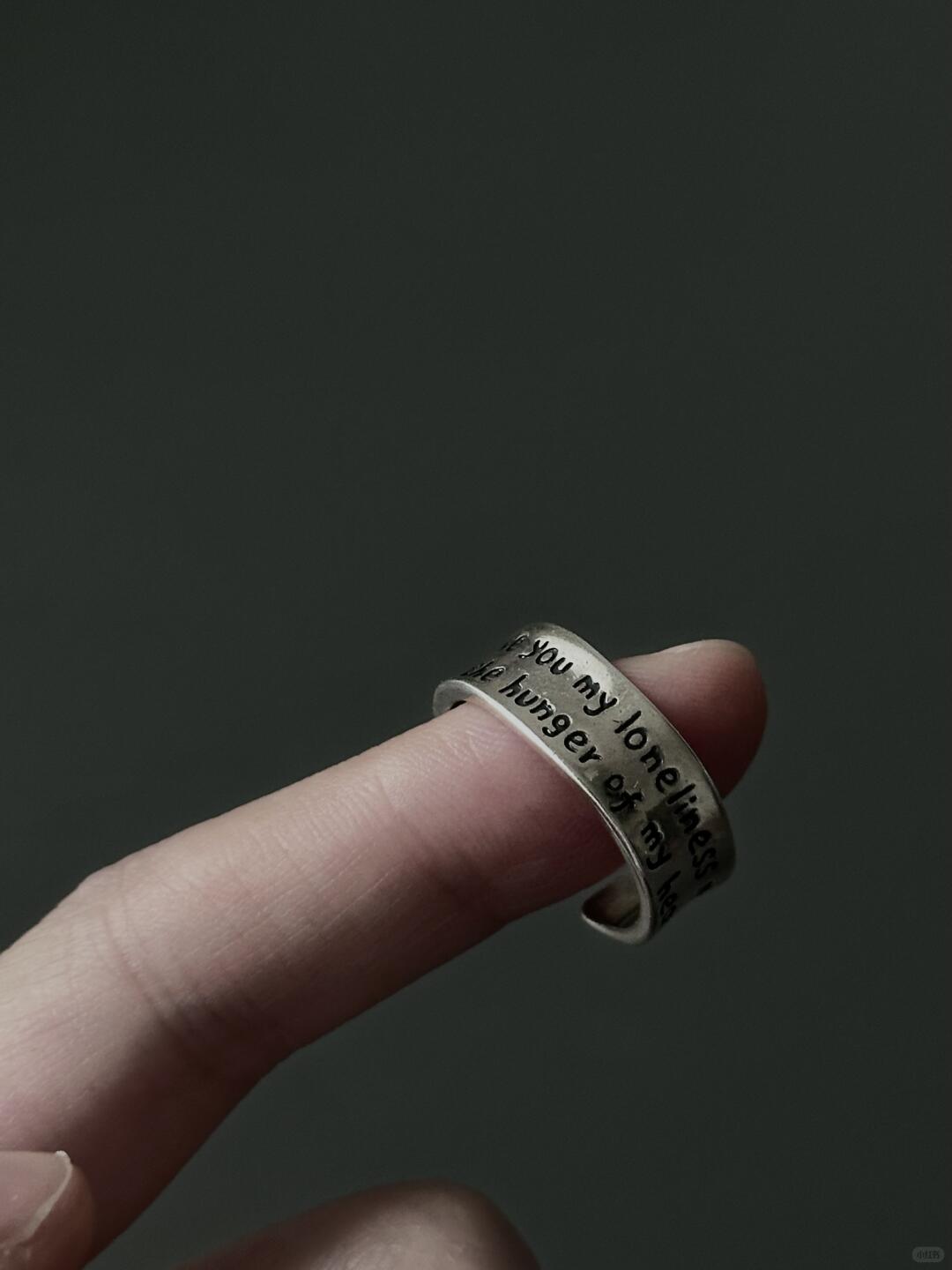 Borges Lure | Loneliness & Darkness Statement Ring (Y2K Limited)