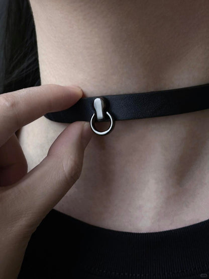 Dodo Affirmation | “Don’t Lose to Love” Choker Necklace (Y2K Limited)