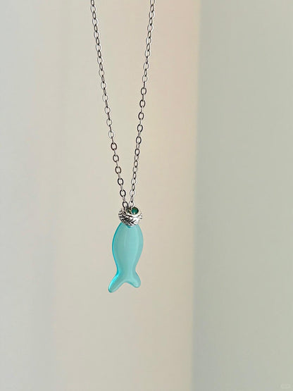 Little Fish Necklace | Poetic Elegance & Dreamy Design (Limited Edition)