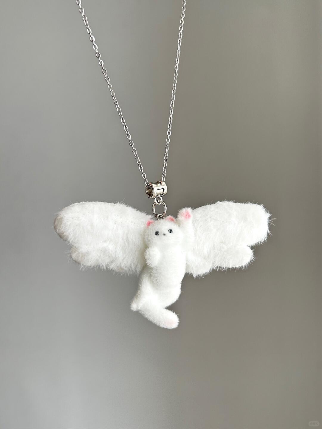 Angel Cat Necklace | Whimsy & Feline Magic (Limited Edition)
