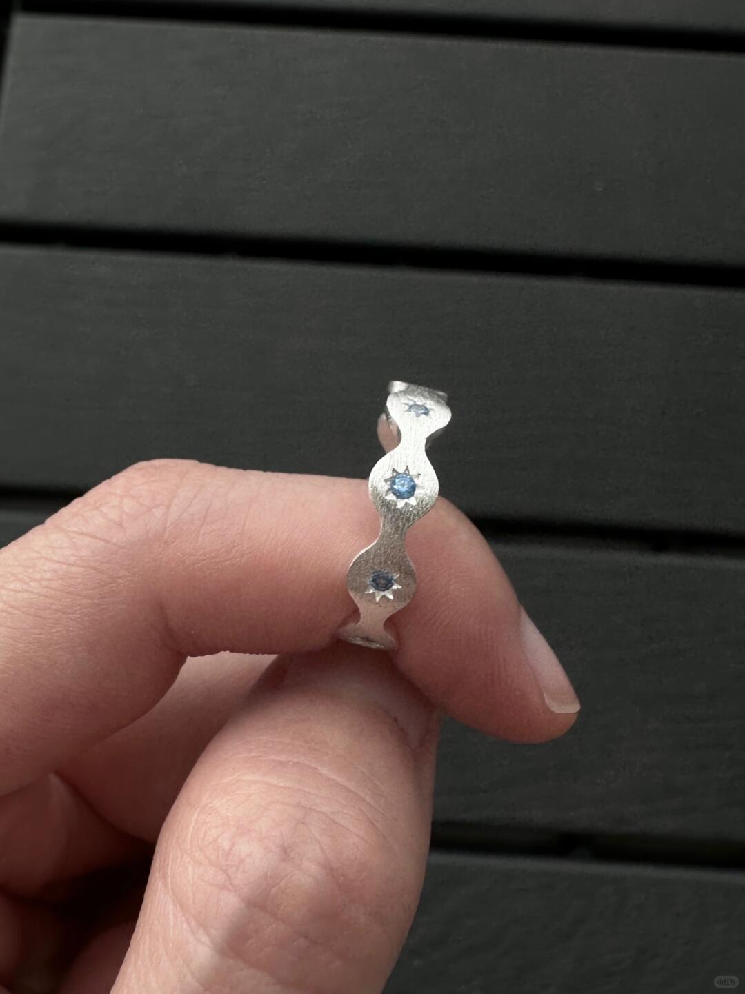 Blue Starlight Ring | Stars Fallen into the Ocean (Limited Edition)
