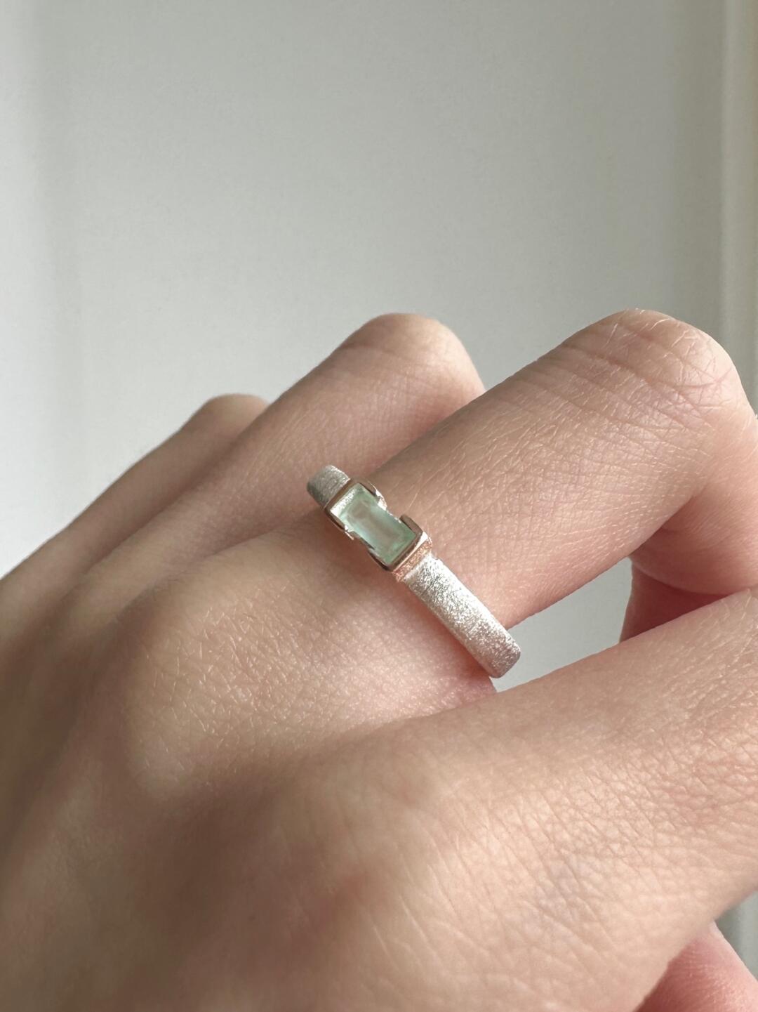 Bond with Spring | Poetic Silver-Plated Spring Ritual Ring (Y2K Limited)