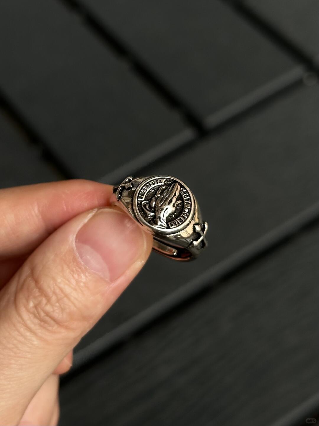 God Loves the World | “Prayer Time” Ring for the Quietly Fragile