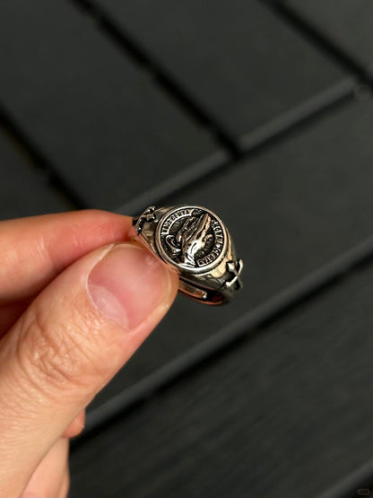God Loves the World | “Prayer Time” Ring for the Quietly Fragile