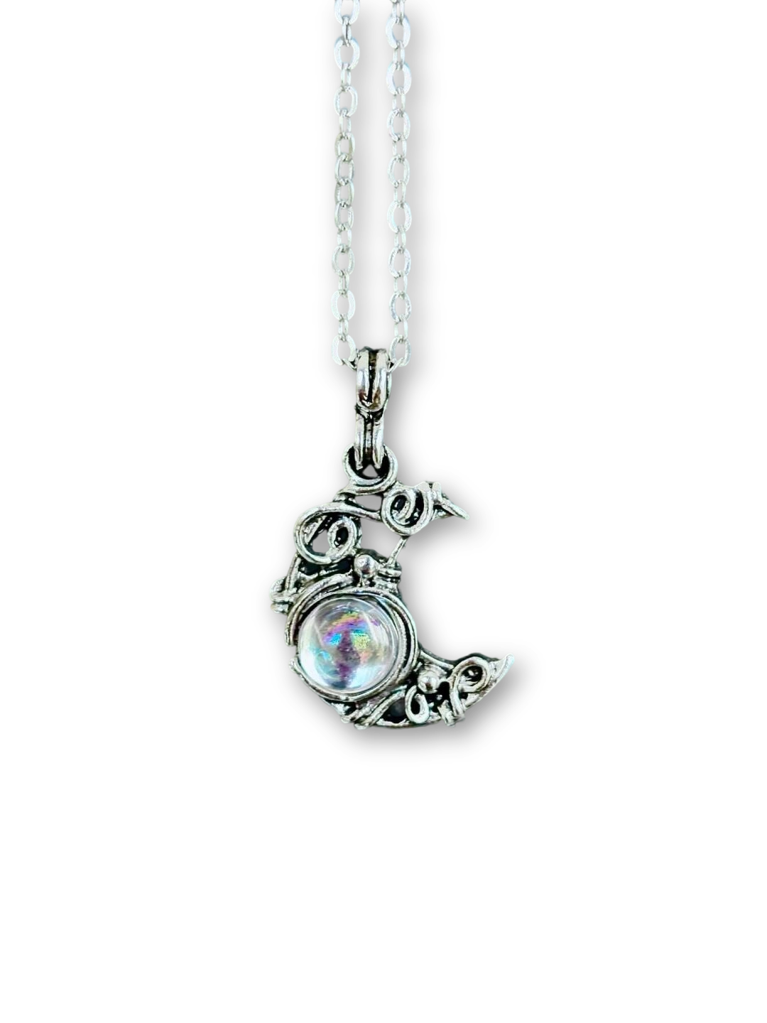 Moonlight Necklace | Borges-Inspired Poetic Elegance (Limited Edition)
