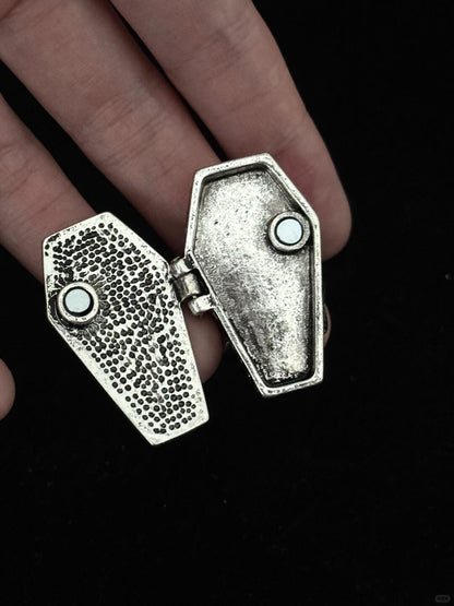Coffin World Ring | Gothic Elegance & Existential Reflection (Limited Edition)