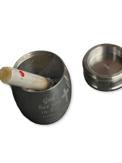 This Grey Is Too Sophisticated | Portable Silver-Grey Ash Tray