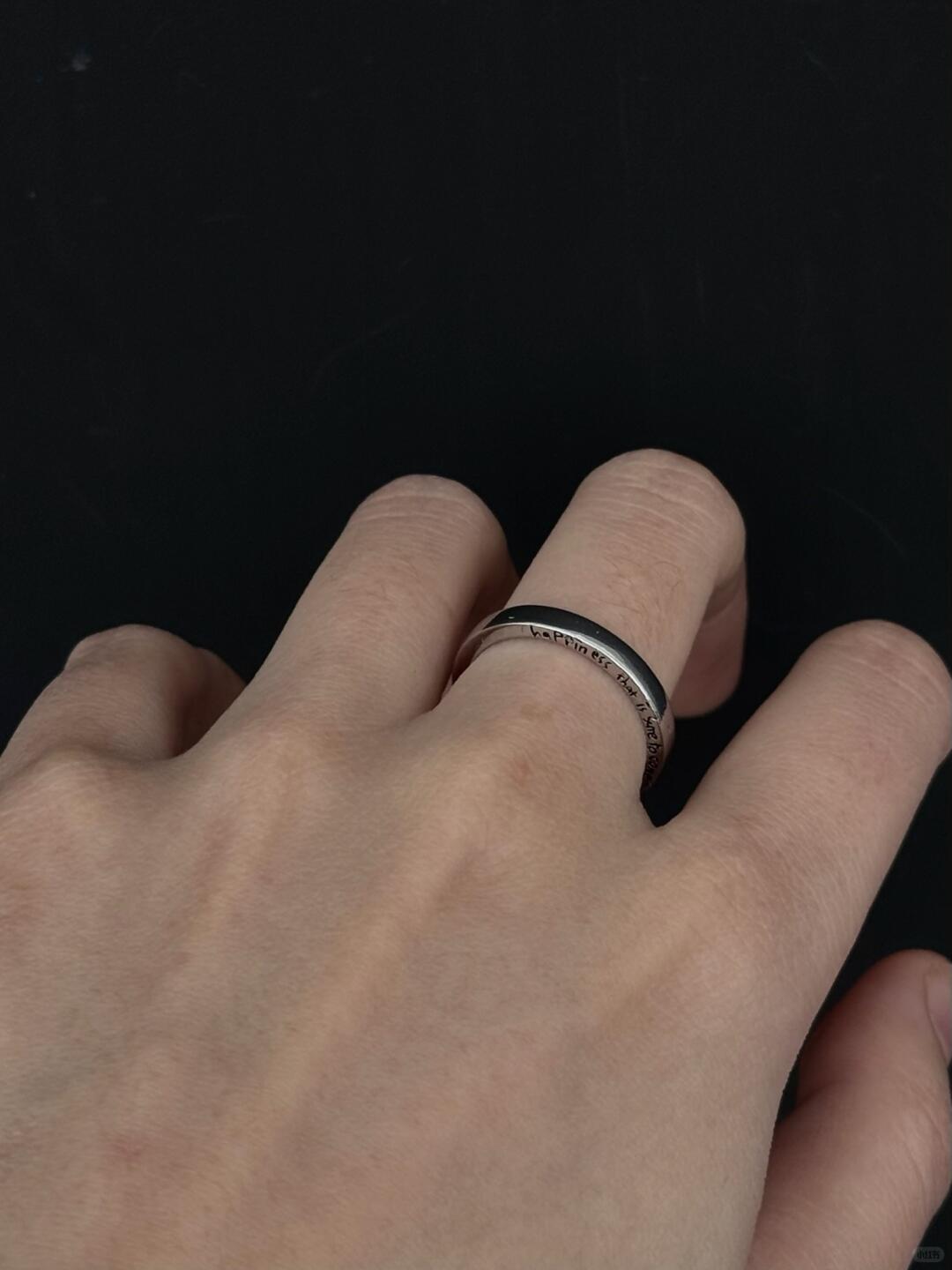 Happiness Lucky Ring | Poetic Elegance & Joyful Design (Limited Edition)