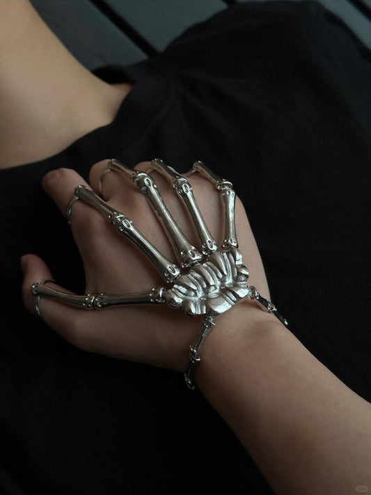 Exoskeleton | Mech-Bone Bracelet for Futurist Dreamers and Relentless Souls