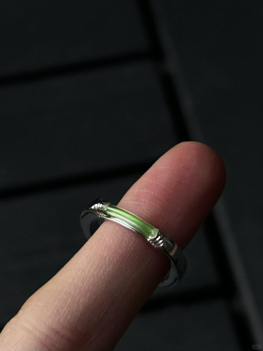 Phase 51 Venom Symbiote | Alien Experiment Cuff Ring (Y2K One-of-a-Kind)
