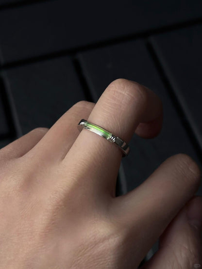Phase 51 Venom Symbiote | Alien Experiment Cuff Ring (Y2K One-of-a-Kind)