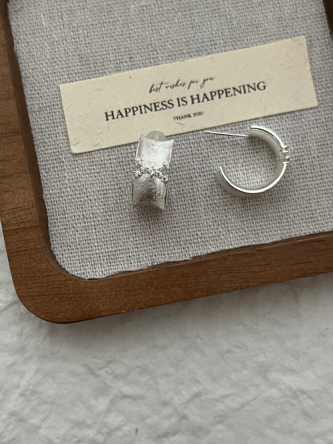 Y2Bling Pause in Silver Earrings | Pause in Silver (Limited Edition)