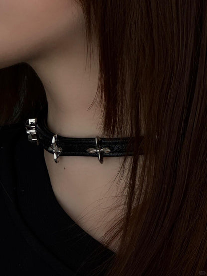Hell is Heaven Choker | Gothic Elegance & Poetic Design (Limited Edition)