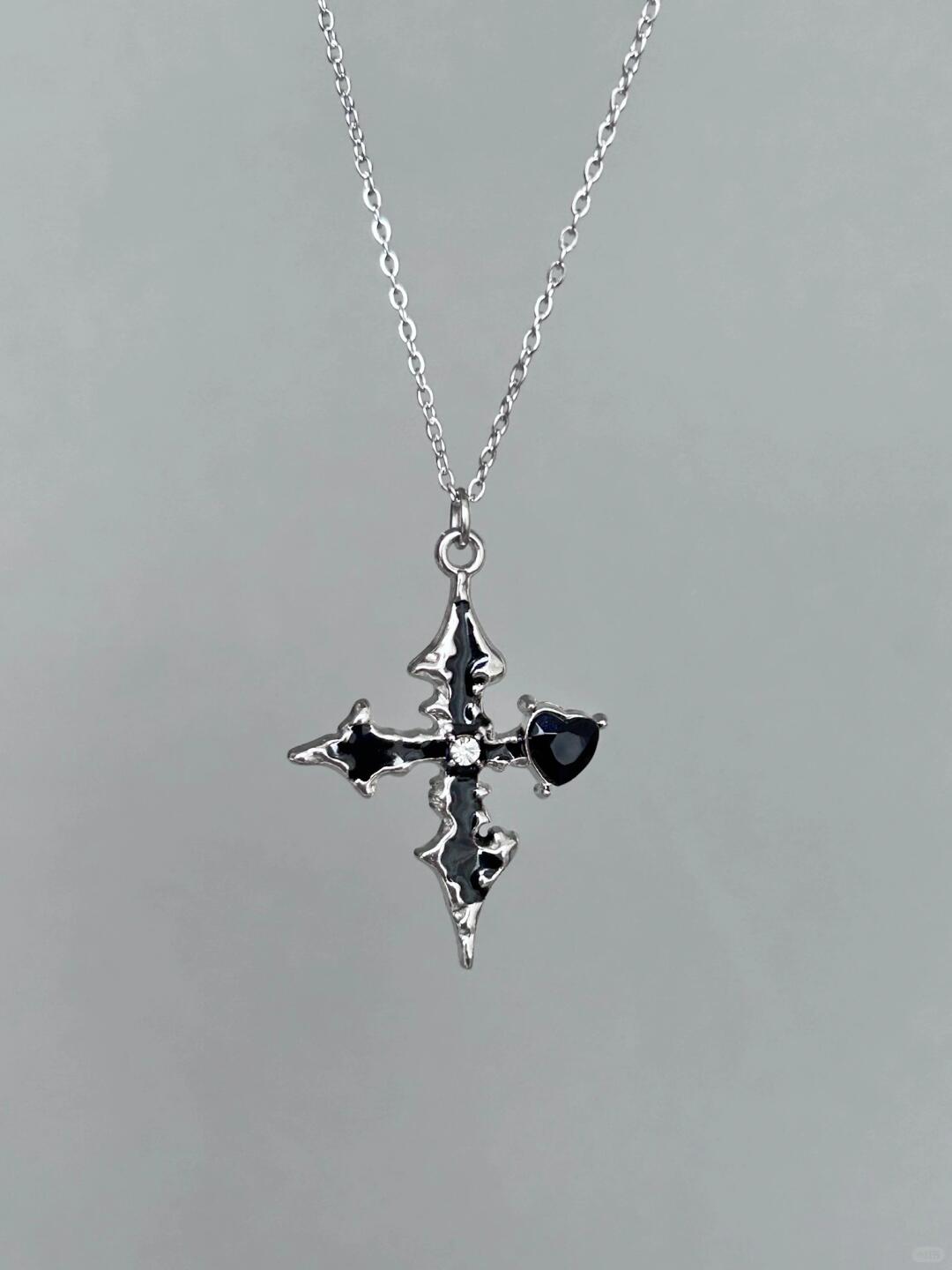 Black Chapel Necklace | Gothic Elegance & Eternal Night (Limited Edition)