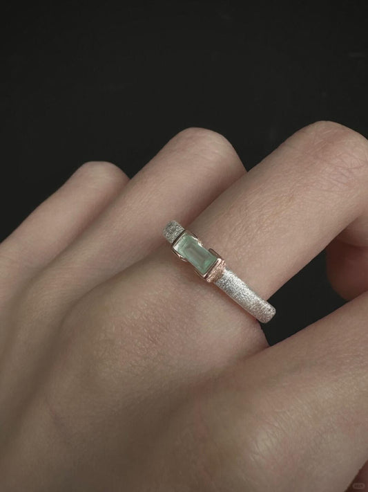 Bond with Spring | Poetic Silver-Plated Spring Ritual Ring (Y2K Limited)