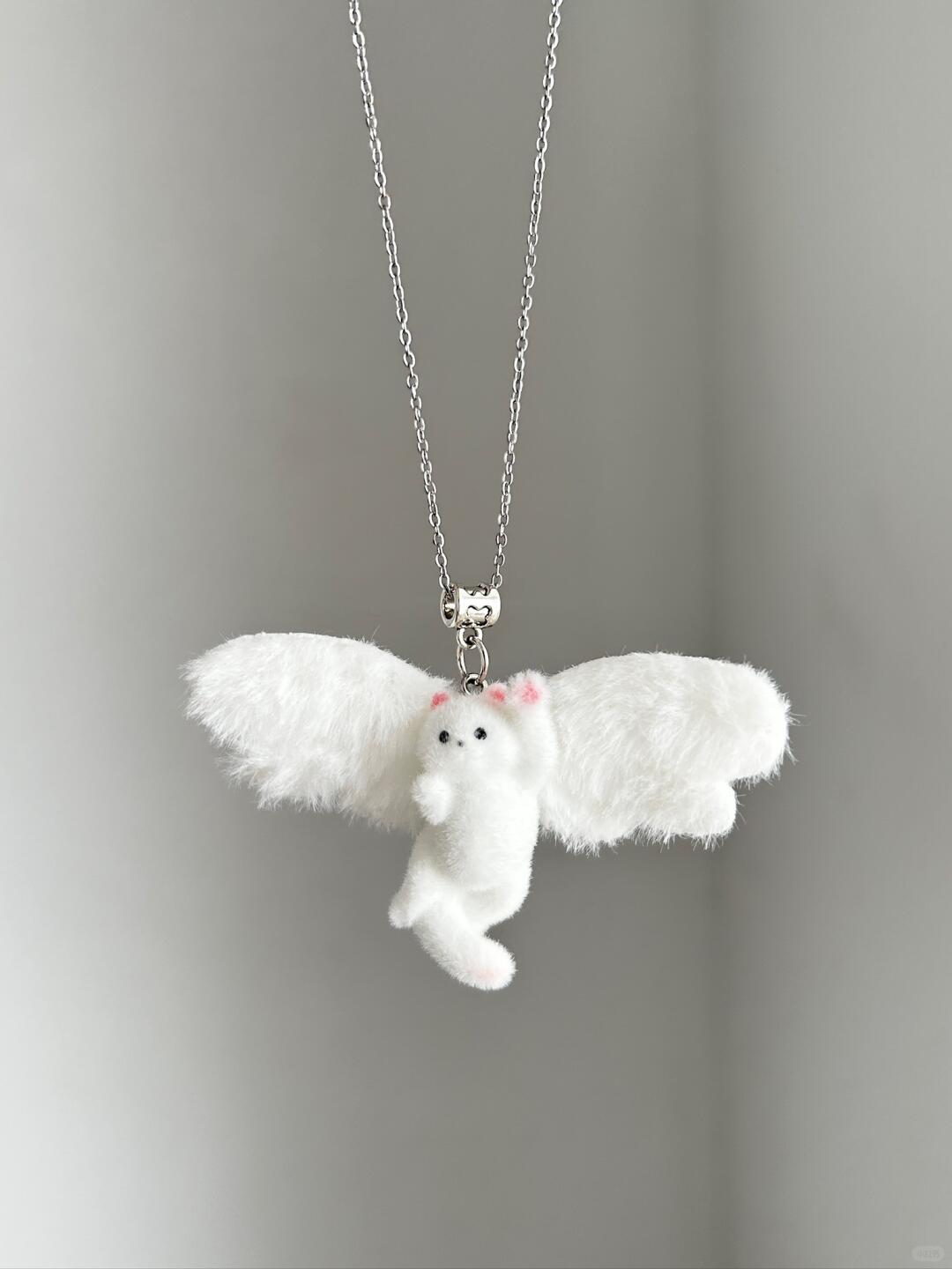 Angel Cat Necklace | Whimsy & Feline Magic (Limited Edition)