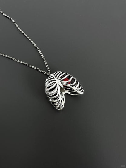 Warm Heart Necklace | Gothic Elegance & Soulful Design (Limited Edition)