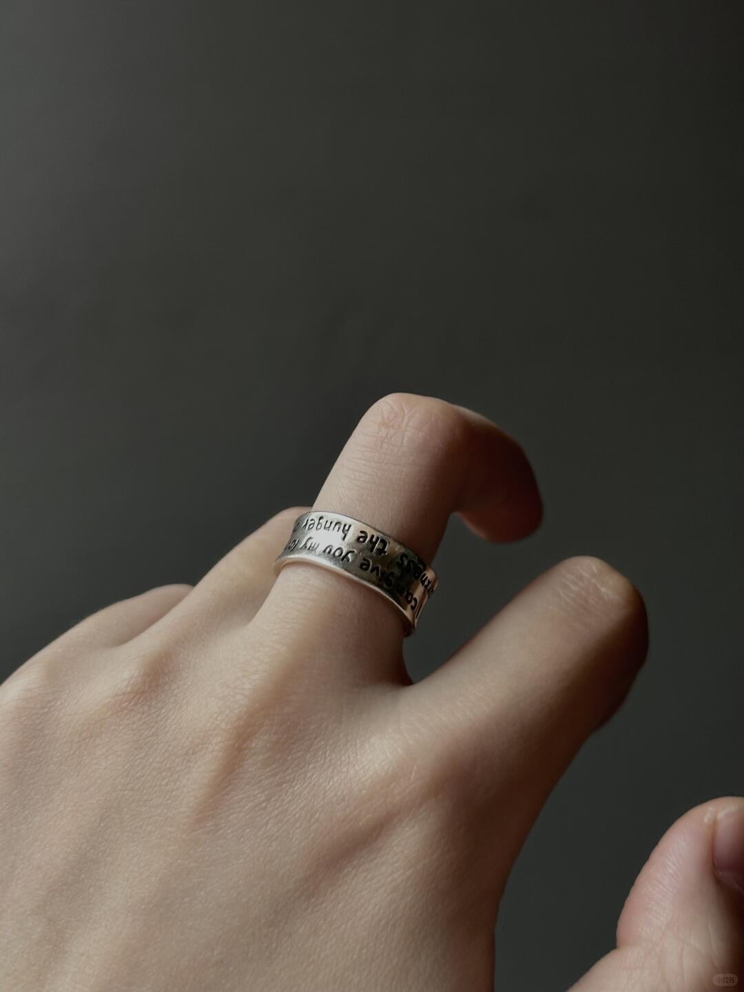 Borges Lure | Loneliness & Darkness Statement Ring (Y2K Limited)
