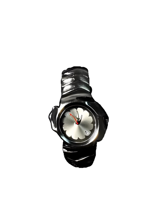 Y2K Blade Retro Watch - Non-Oakley Style Steel Quartz Unisex Vintage | Y2Bling