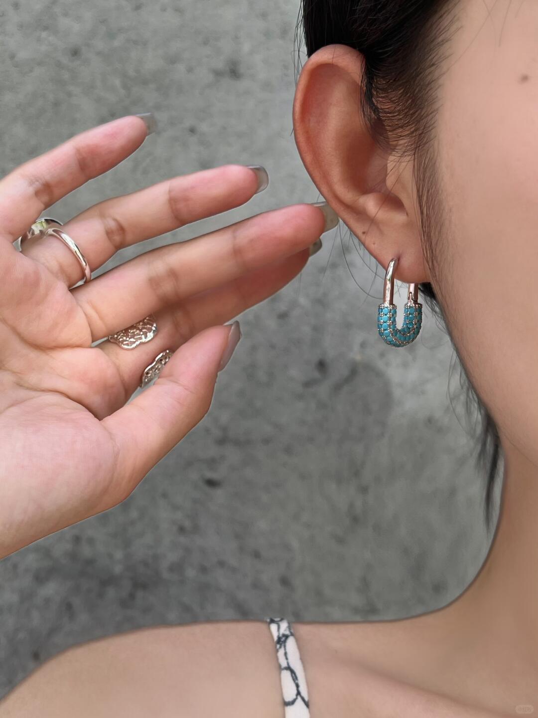 Y2Bling Turquoise Sea Earrings | Turquoise Sea (Limited Edition)