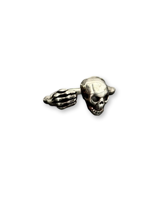 Vintage Hollow Skeleton | Truth Through Bone Statement Ring (Y2K Limited)