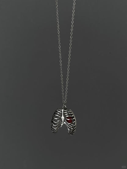 Warm Heart Necklace | Gothic Elegance & Soulful Design (Limited Edition)