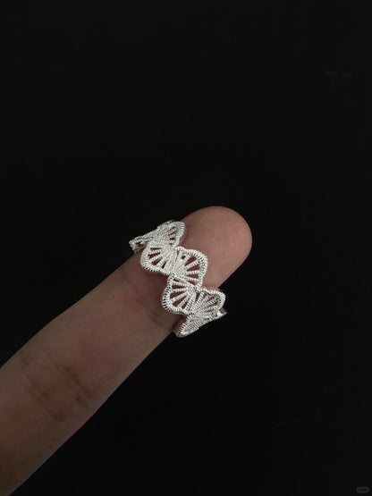 Veil Ring | Poetic Lace Elegance & Handcrafted Design (Limited Edition)