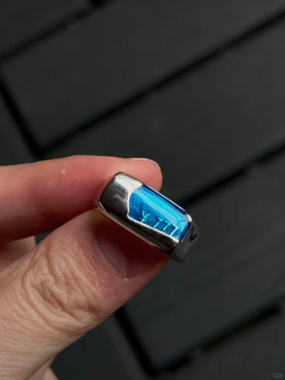 Lucky 777 | Manifestation Angel Number Ring (Y2K Limited)