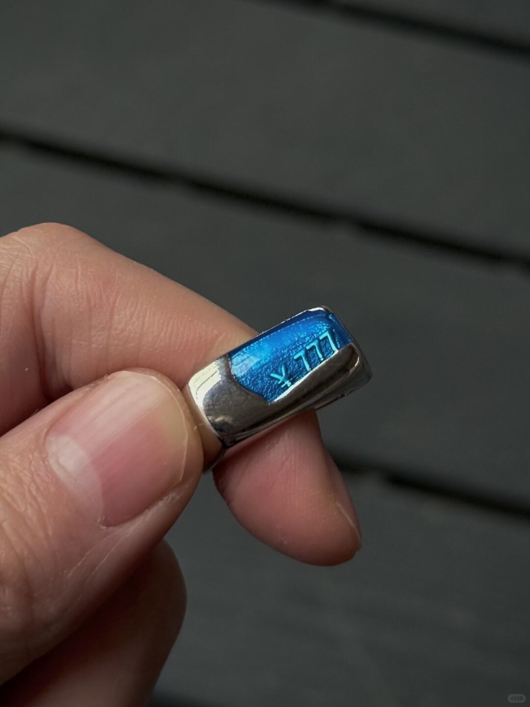 Lucky 777 | Manifestation Angel Number Ring (Y2K Limited)