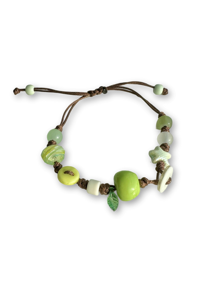 Green Apple Bracelet | Summer Nostalgia & Fresh Charm (Limited Edition)