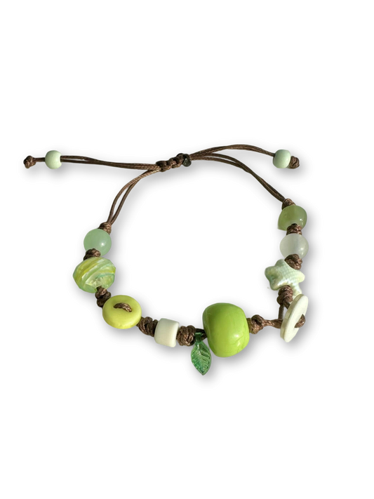 Green Apple Bracelet | Summer Nostalgia & Fresh Charm (Limited Edition)