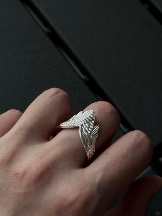 Alis Volat Propriis | “She Flies with Her Own Wings” Ring