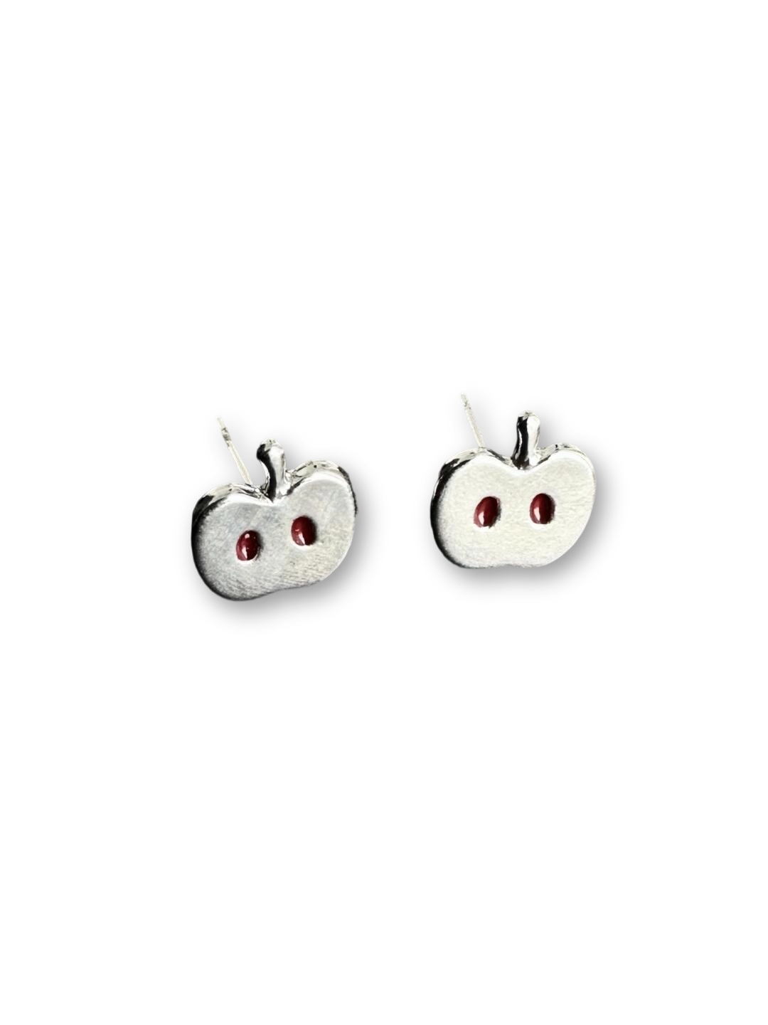 Apple Heart Earrings | Poetic Elegance & Autumn Charm (Limited Edition)