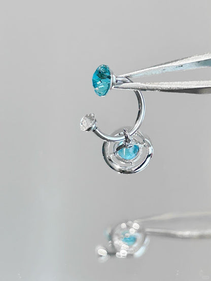 Astral Earrings | Celestial Blue Elegance & Poetic Design (Limited Edition)