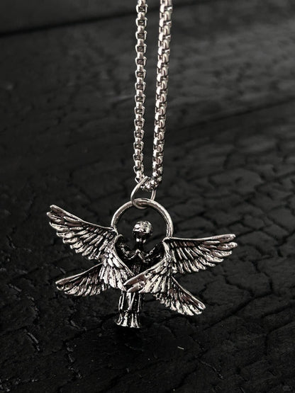 Atonement Angel Necklace | Fallen Grace & Redemption (Limited Edition)