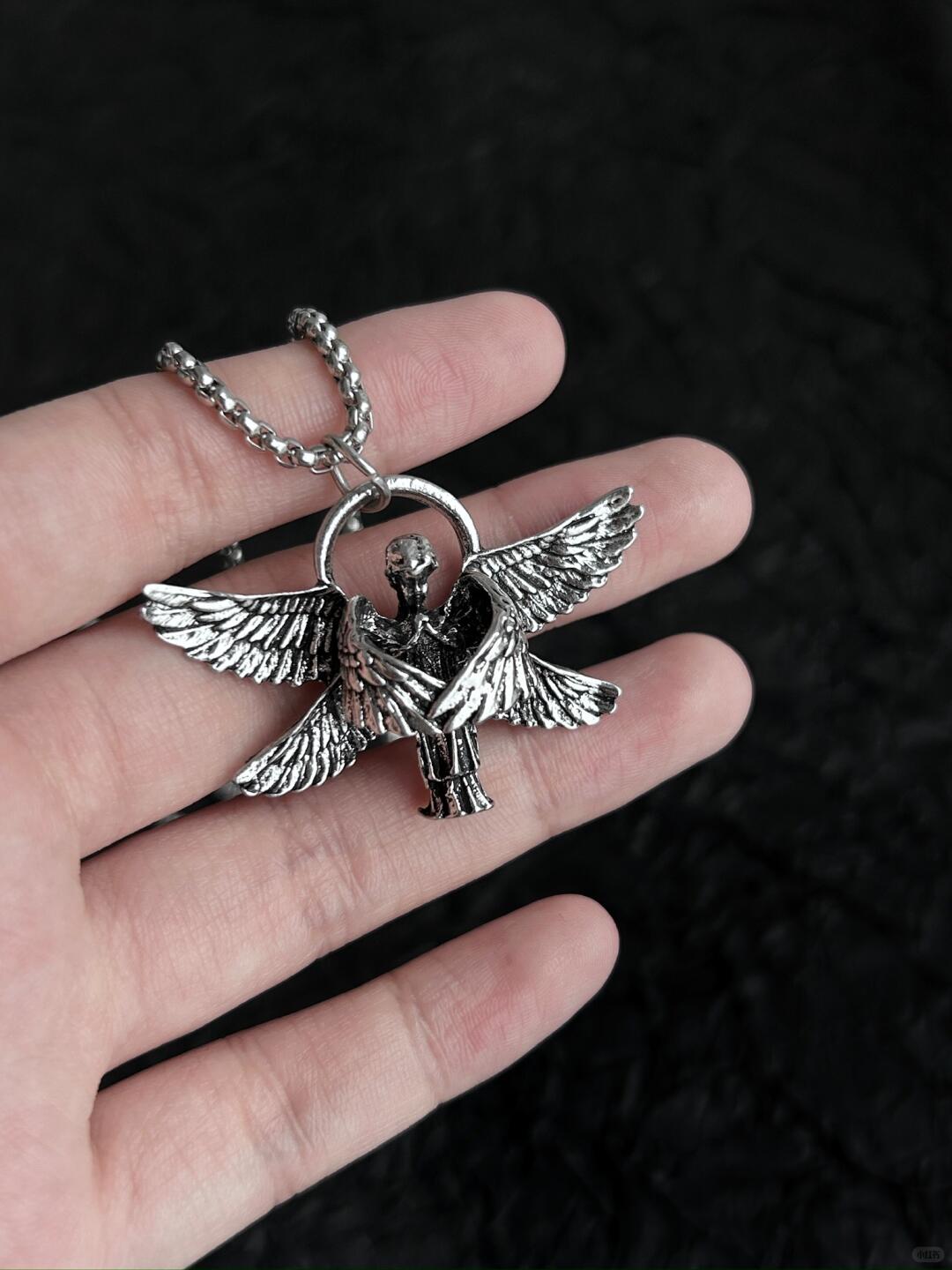 Atonement Angel Necklace | Fallen Grace & Redemption (Limited Edition)