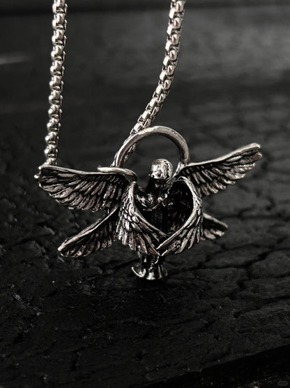 Atonement Angel Necklace | Fallen Grace & Redemption (Limited Edition)